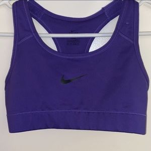 XS Nike Dri-Fit Purple Sports Bra
